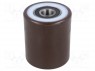 Pallet roller; Ø: 80mm; W: 95mm; 600kg; Mat: polyurethane; -20÷80°C