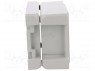 Корпус: универсальный; Х: 86мм; Y: 121мм; Z: 60мм; BOCUBE ALU; серый