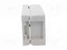 Корпус: универсальный; Х: 86мм; Y: 199мм; Z: 60мм; BOCUBE ALU; серый