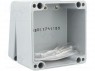 Корпус: универсальный; Х: 120мм; Y: 122мм; Z: 91мм; полиэфир; серый
