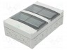 Корпус: для модульных устройств; IP55; серый; Кол-во мод: 24