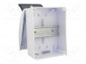 Корпус: для модульных устройств; IP40; белый; Кол-во мод: 5; 400В