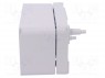 Корпус: для модульных устройств; IP30; белый; Кол-во мод: 3; ABS
