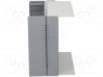 Корпус: с панелью; Х: 260мм; Y: 180мм; Z: 85мм; ABS; темно-серый; IP54