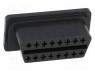 Разъемы диагностические OBD II; A-OBD-A,A-OBD-F; "мама"; PIN: 16