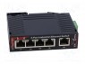 ������������ ������: switch Ethernet; ���-�� ������: 5; 10&divide;30�DC