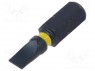 Насадка; плоская; SL 4,5мм; Длина: 25мм; Монтаж: 1/4" (C6,3мм)