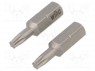 �������; Torx&reg;; TX15; �����: 25��; ������: 1/4" (C6,3��); 2��.