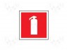 Знак пожарной безопасности; W: 150мм; H: 150мм; PLA