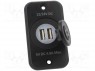������������ ���� �������; ������ USB A x 2; 5�/2x2,4A; ������