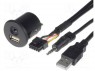 ������� USB / AUX; ������ USB A,������ Jack 3,5�� 4pin; 0,9�