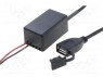 ������������ ���� �������; ������ USB A; ����.�������: 7&divide;12�DC