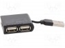 Hub USB; USB 2.0; PnP � hot-plug; ������; ���-�� ������: 4