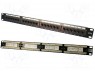 Patch panel; ������; RJ45; ���-�� ������: 24; ���: 5e